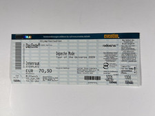 Depeche Mode Ticket Complete