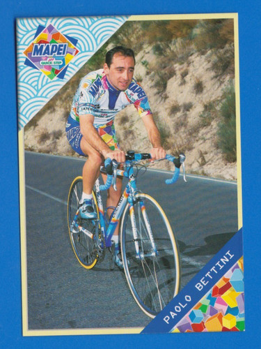 Cyclisme carte cycliste paolo - cyclisme,