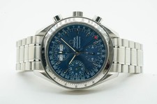 Omega Speedmaster Triple Day Date 3523.80 352380 39mm Blue Dial 05/2007 11455U