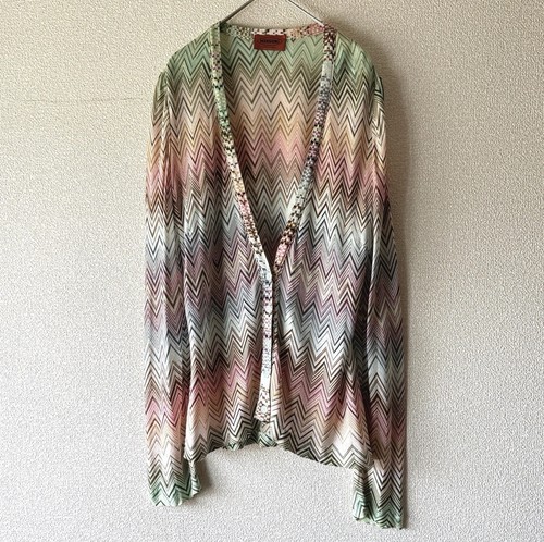 Cardigan missoni orange - cardigan,