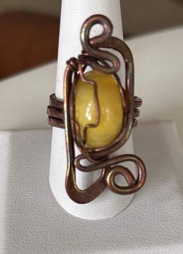 Anello fatto mano pietra - anello,