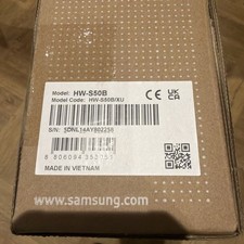 Soundbar Samsung S50B serie S lifestyle nuova mai aperta 