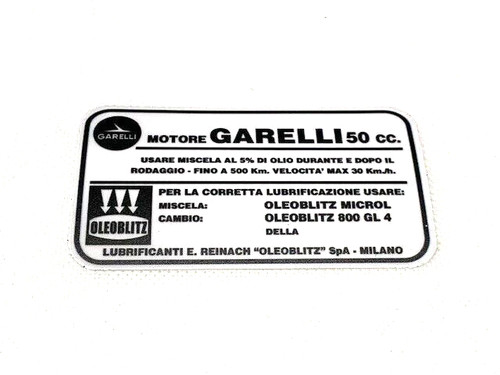 Garelli gulp serbatoio - gulp,
