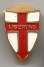Distintivo LIBERTAS Democrazia Cristiana  #ITAKX