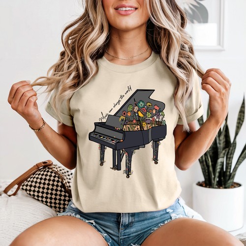 Shirt donna pianoforte - donna,