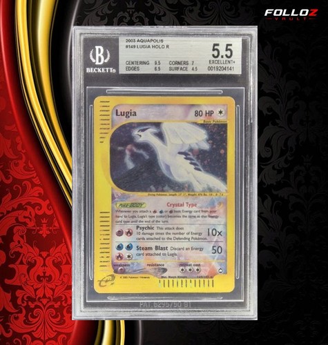 Carta pokemon lugia - pokemon,