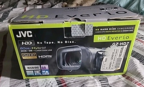 Jvc hd7 everio 3ccd - gz-hd7,