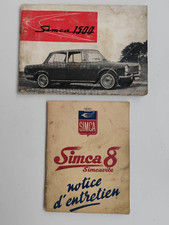 Simca Manuale Uso e