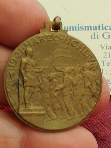 Medaglia adunata nazionale - medaglia,