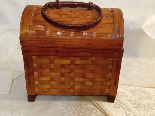 Cassapanca vintage con