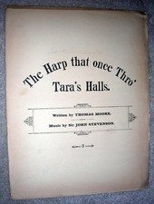 1880s L'ARPA CHE UNA VOLTA