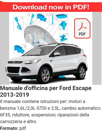 Manuale officina per ford - per,