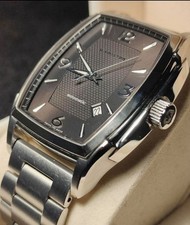 HAMILTON Jazzmaster Mount Vernon AUTO Uomo Automatico Tonneau Argento 37mm Raro