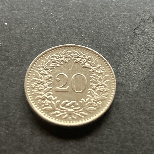 Rappen svizzera 1963 moneta - 20,