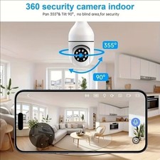 WiFi Camera Bulb 360° HD Zoom