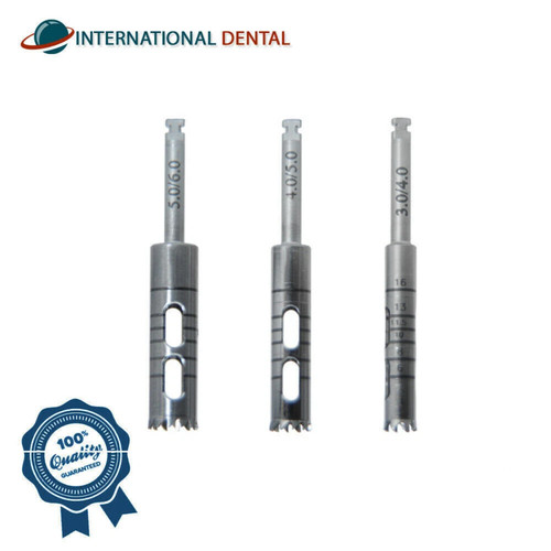 Trephine drill set stainless - drill,