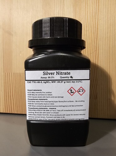 500g nitrato argento - argento,