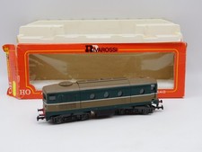 Rivarossi 1777 Locomotiva diesel elettrica Gr D 341 1017 FIAT FS treno 1:87 H0