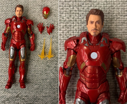 Marvel legends iron - iron, 7
