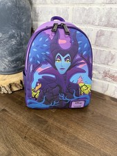 Mini zaino Loungefly Disney Bella Addormentata Malefica Nuovo con etichette!
