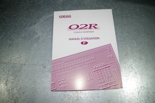 Manuale yamaha 02r - yamaha,