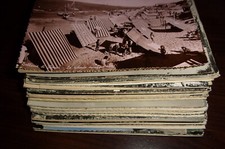 Lotto di 80 cartoline paesaggistiche fotografiche bianco e nero anni 40 50 60 70