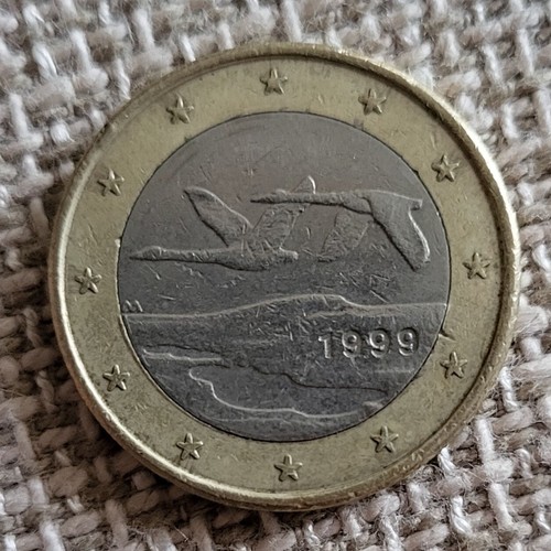 Moneta euro finlandia 1999 - 1,