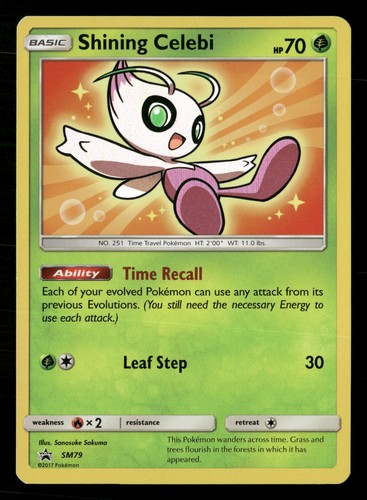 Shining celebi holo promos - celebi,