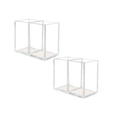  2 Pcs Porta Pennelli Unghie Matite Organizzatore Del Pennello Desktop