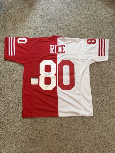 Maglia jerry rice autografo - jerry,
