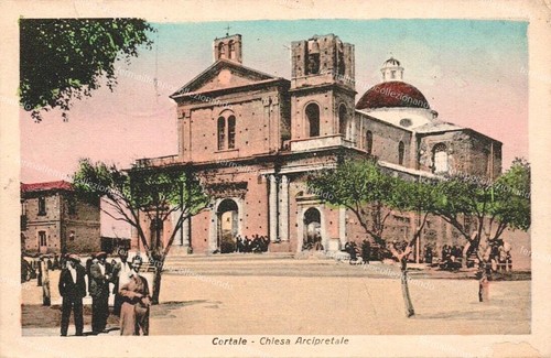 Dp612 cartolina cortale chiesa - cartolina,