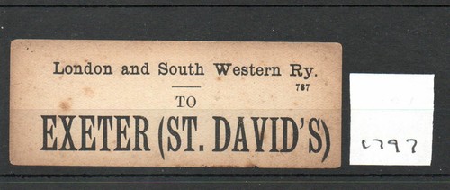London south western railway - south,