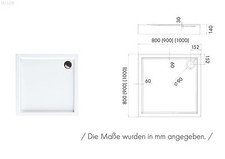 Piatto Doccia Acrilico