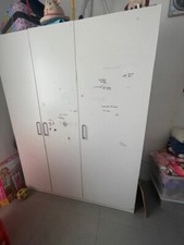 ARMADIO A 3 ANTE BIANCO