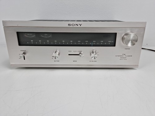 Sony 5000f stereo tuner - sony,