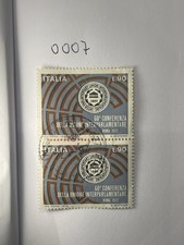 Francobollo ITALIA REP. - 1972 - 60° Conferenza dell'Unione interparlamentare