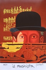 Franco Fortunato - Serigrafia originale numerata e firmata