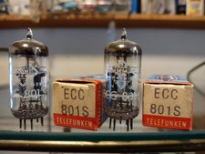 (2) Telefunken ECC801S /