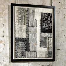 Poster astratto bianco e nero