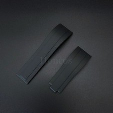 Cinturino nero gomma 21 mm