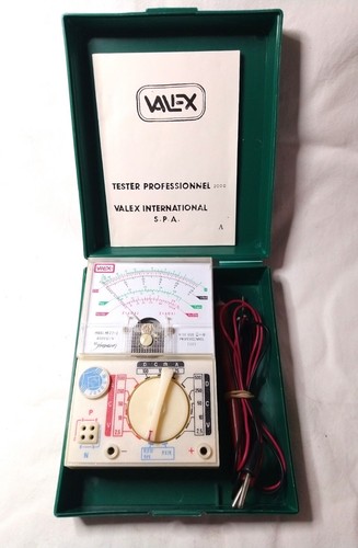 Tester analogico vintage valex - analogico,