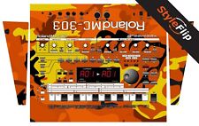 Roland MC-303 Groovebox | Arancione Mimetico | Decalcomania Protettiva | Pelli StyleFlip
