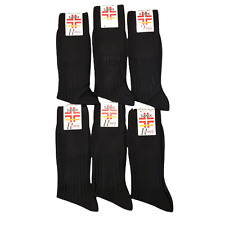 Rossi Calza Corta Uomo Sanitaria 100% Cotone Filo Scozia Elastico Relax Italia