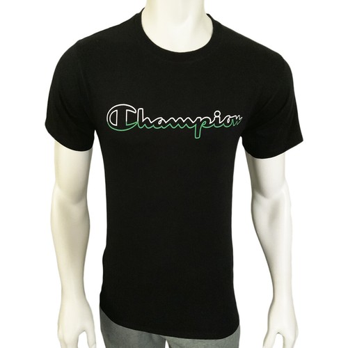 Shirt uomo nera girocollo - nera,