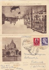 Storia postale RSI espresso per Genova da Venezia