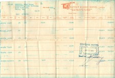 1961 Miami Beach Hotel Folio