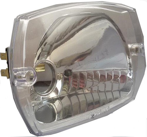 Faro alogeno specchiato - faro,