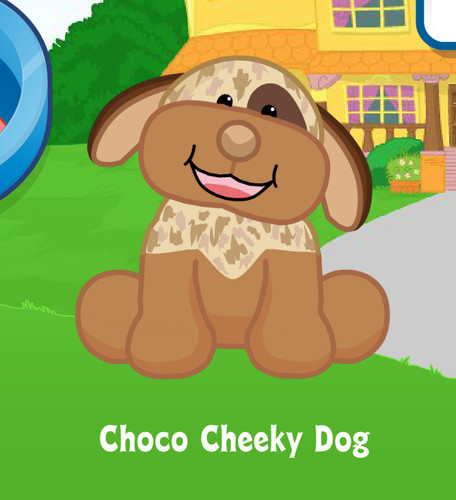 Webkinz choco cheeky dog - cheeky,