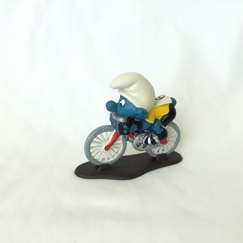 Puffi ciclista bicicletta - puffi,