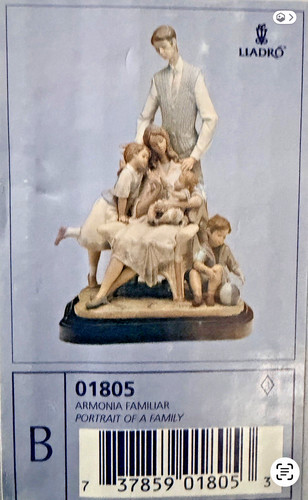 Statuina porcellana ritratto